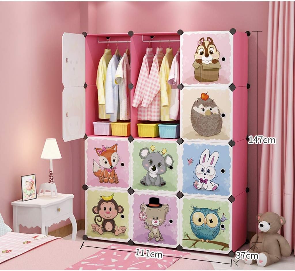 Armario Con Diseño Para Niños 3 Cuerpos